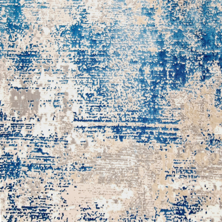 Traversa antiderapanta, Truva 00054, 80 x 140, Albastru, Grosime 5 mm [1]