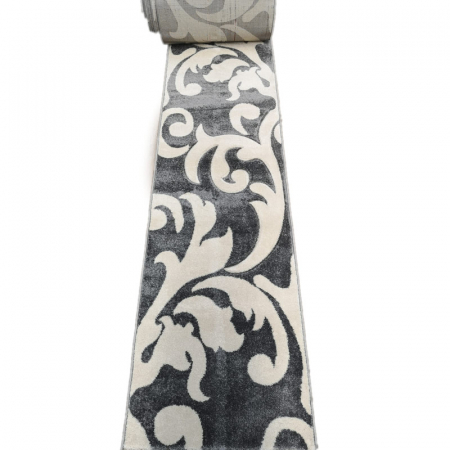 Traverse - Traversa Carvino, 100 x 150 Gri Deschis/Alb-Crem 0890A