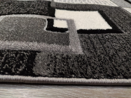 Traversa Jeyda, 60 x 200 Geometric Gri Inchis/Deschis F0215 [1]