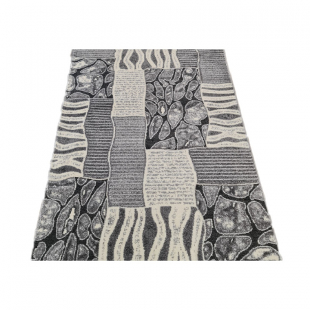 Covoare Moderne - Covor Jeyda 120 x 180 Gri Deschis/Gri Inchis F0214