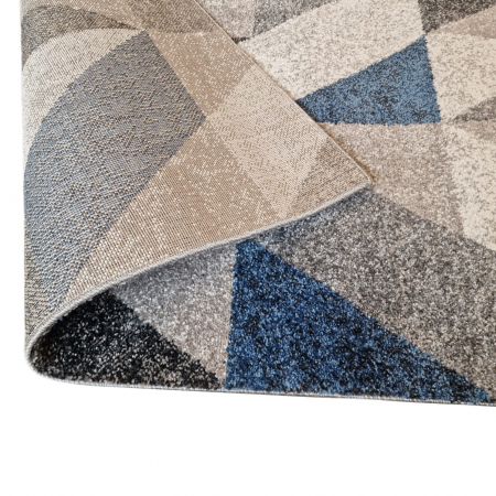 Traversa Lux Regula, 80 x 350 Albastru/Maro 3883B [1]