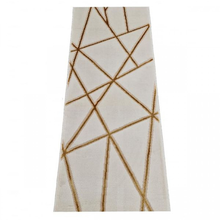 Traverse covoare - Traversa Pera, 80 x 150 Alb-Crem|Auriu 0402B