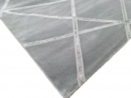 Traversa Pera, 100 x 100 Gri Deschis/Gri Inchis 0402A [1]