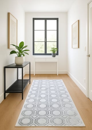 Acasa - Traversa Pera, 80 x 100, Gri /Gri inchis 0228 A