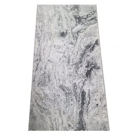 Traverse - Traversa Pera, Gri Deschis/Gri 0403A P56, 80 x 800 cm