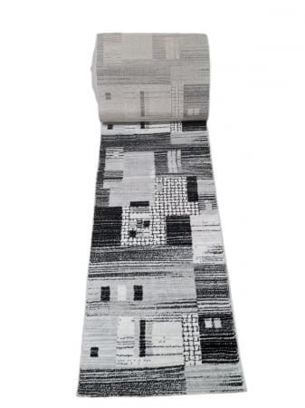 Traverse covoare - Traversa Studio, 150 x 200 2985A Gri/Alb