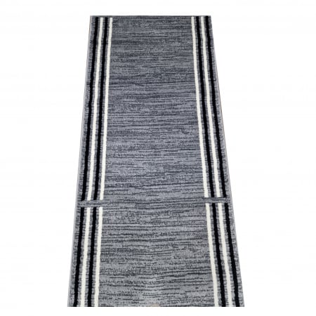 Traverse covoare - Traversa Twist, 80 x 100, Gri/Negru, 1904A
