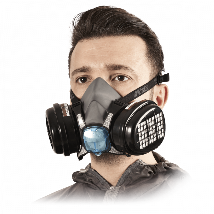 Masca de protectie respiratorie pentru vopsitor profesionala Viper Guard Mask Anest Iwata [2]