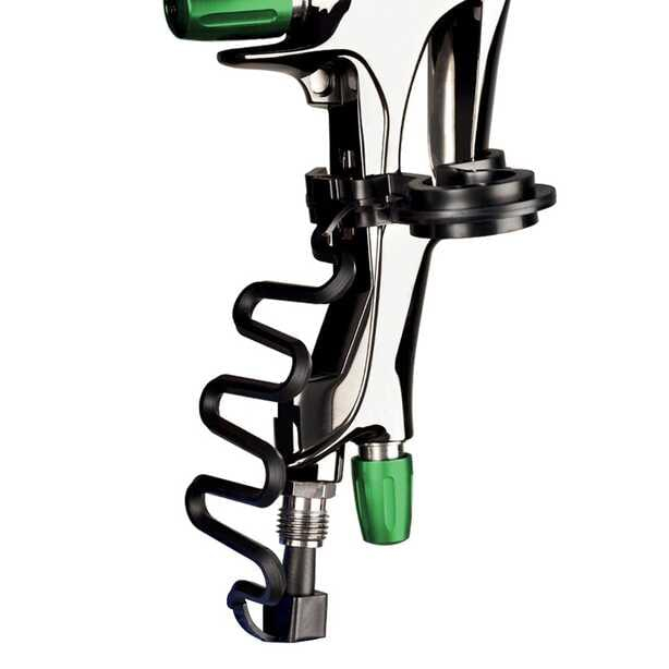 Pistol de vopsit auto profesional LS-400SR2 Base Digital Pininfarina Anest Iwata cu manometru digital [3]