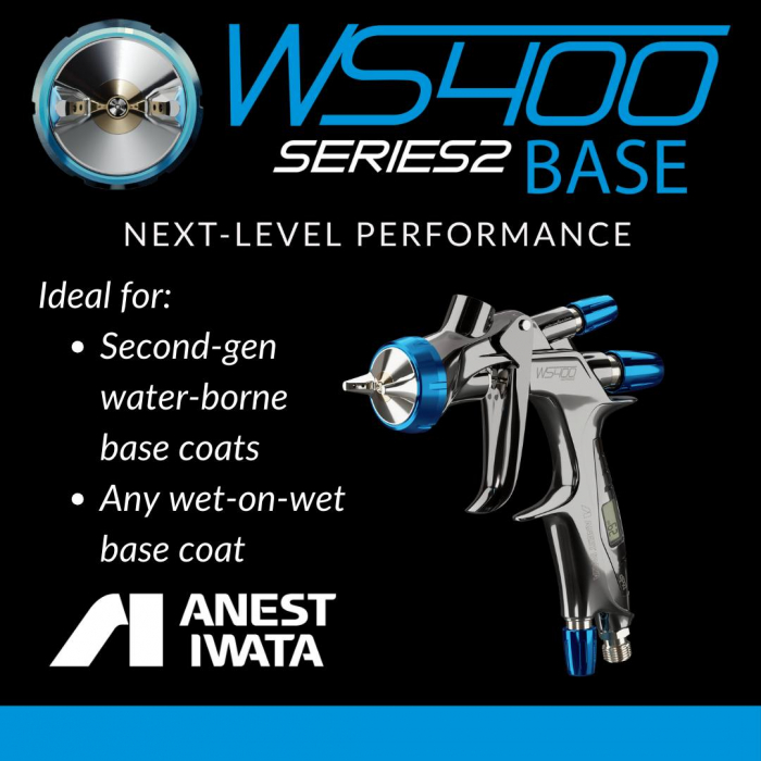 Pistol de vopsit auto profesional WS-400SR2 Base Digital Pininfarina Anest Iwata [4]