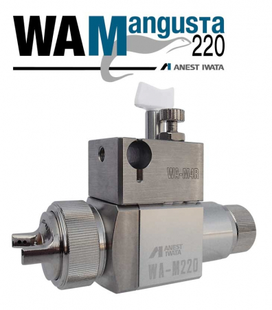 Pistoale de vopsit automate - Anest IWATA Japonia - Cap de pulverizare automat WAM-220 Mangusta