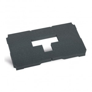 TANOS Systainer cutii organizatoare                                 pentru depozitare si transport - Baza din spuma personalizabila, 30 mm, neteda - 80101386