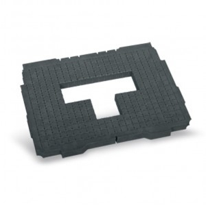 TANOS Systainer cutii organizatoare                                 pentru depozitare si transport - Baza personalizabila din spuma, 25 mm, rigida - 80101007 pentru Systainer