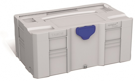 Cutii organizatoare pentru depozitare si transport - TANOS Systainer - Cutie organizator TANOS Systainer MIDI T-Loc IIl, gri deschis