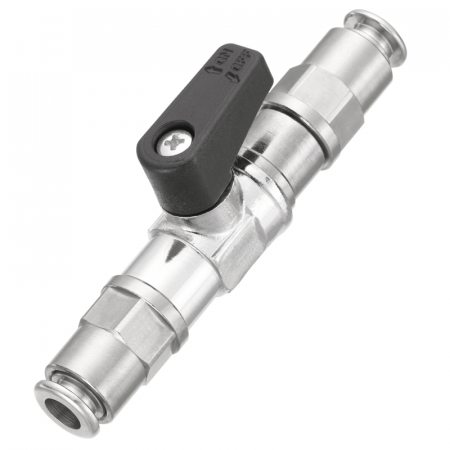 Instalatii pneumatice si accesorii - Micro valva pentru furtune egale