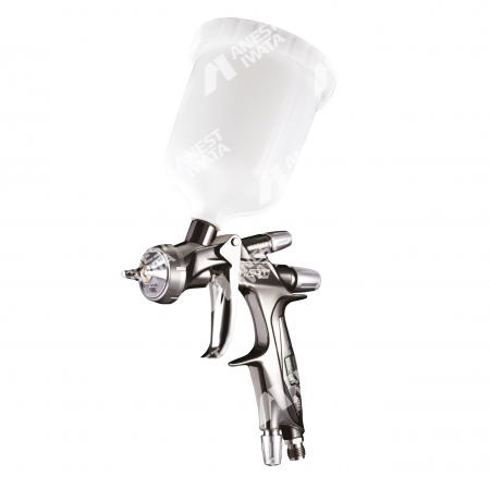 Pistoale de vopsit profesionale - Pistol de vopsit auto profesional WS-400SR2 Clear Digital Pininfarina Anest Iwata cu manometru digital