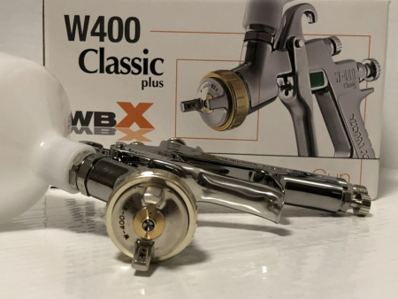 Pistol de vopsit original W-400 WBX Anest Iwata, duză striată Ø 1.3 mm [2]
