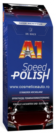 Cosmetice Auto - Caroserie - Poliș Auto Profesional - Luciu intens de durată - 500 ml.