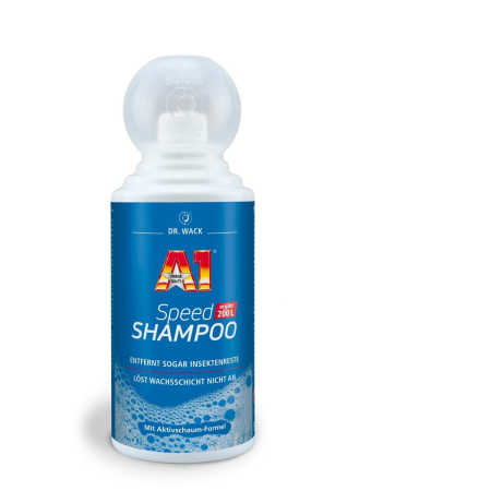 Cosmetice Auto - Caroserie - Șampon auto concentrat 1:400 - Curăță murdăria fără a îndepărta ceara de protecție - 500 ml.