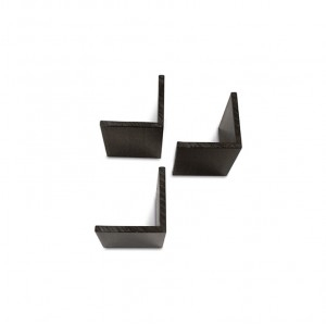 Cutii organizatoare pentru depozitare si transport - TANOS Systainer - Separator in forma de L, 3 piese, negru - 80590550