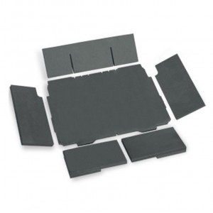TANOS Systainer cutii organizatoare                                 pentru depozitare si transport - Spuma invaluitoare, 6 parti - cod 80101011