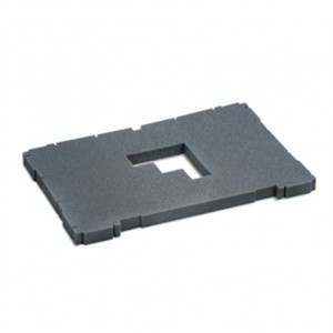 TANOS Systainer cutii organizatoare                                 pentru depozitare si transport - Spuma personalizabila, 30 mm, neteda - 80000051 pentru Maxi-Systainer® II+III