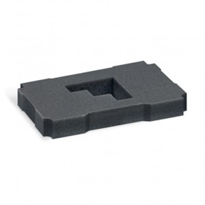 TANOS Systainer cutii organizatoare                                 pentru depozitare si transport - Spuma personalizabila, 40 mm, neteda - 80101376 pentru Mini-Systainer® T-Loc I
