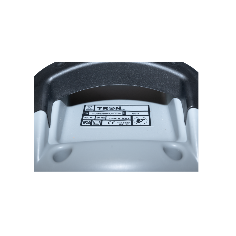 Aspirator industrial Tron Umed/Uscat cu 2 motoare – 3.5 HP, 50L, inox – Fabricat în Italia [5]
