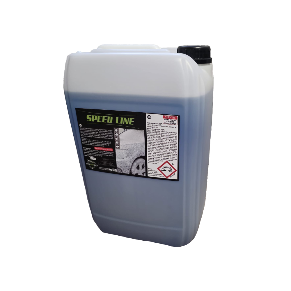Detergent Auto Spumă Activă Frișcă Albă Profesional Cossem SPEED LINE –  23.5 KG    PALET 30 BIDOANE 705KG [2]