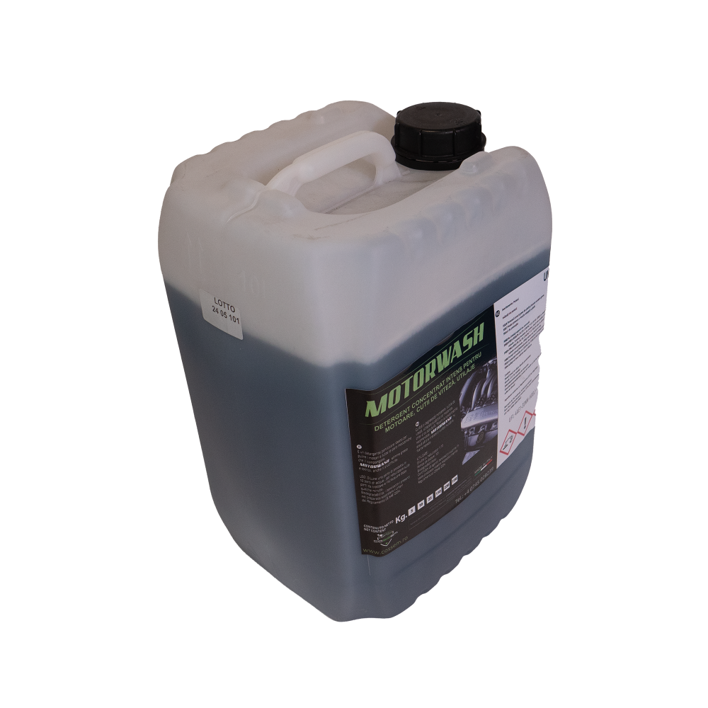 Degresant pentru Curățarea Motoarelor – Profesional Cossem MOTORWASH, 10 kg – Degresant Puternic pentru Motoare, Cutii de Viteze și Utilaje [2]