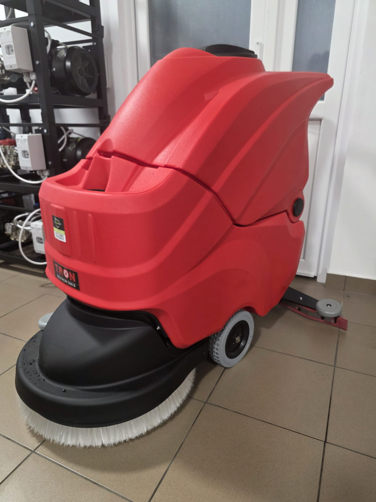 Mașină de spălat-uscat pardoseli TRON 560B, baterie, perie Ø55 cm, 55 L, 2.475 m²/h [3]