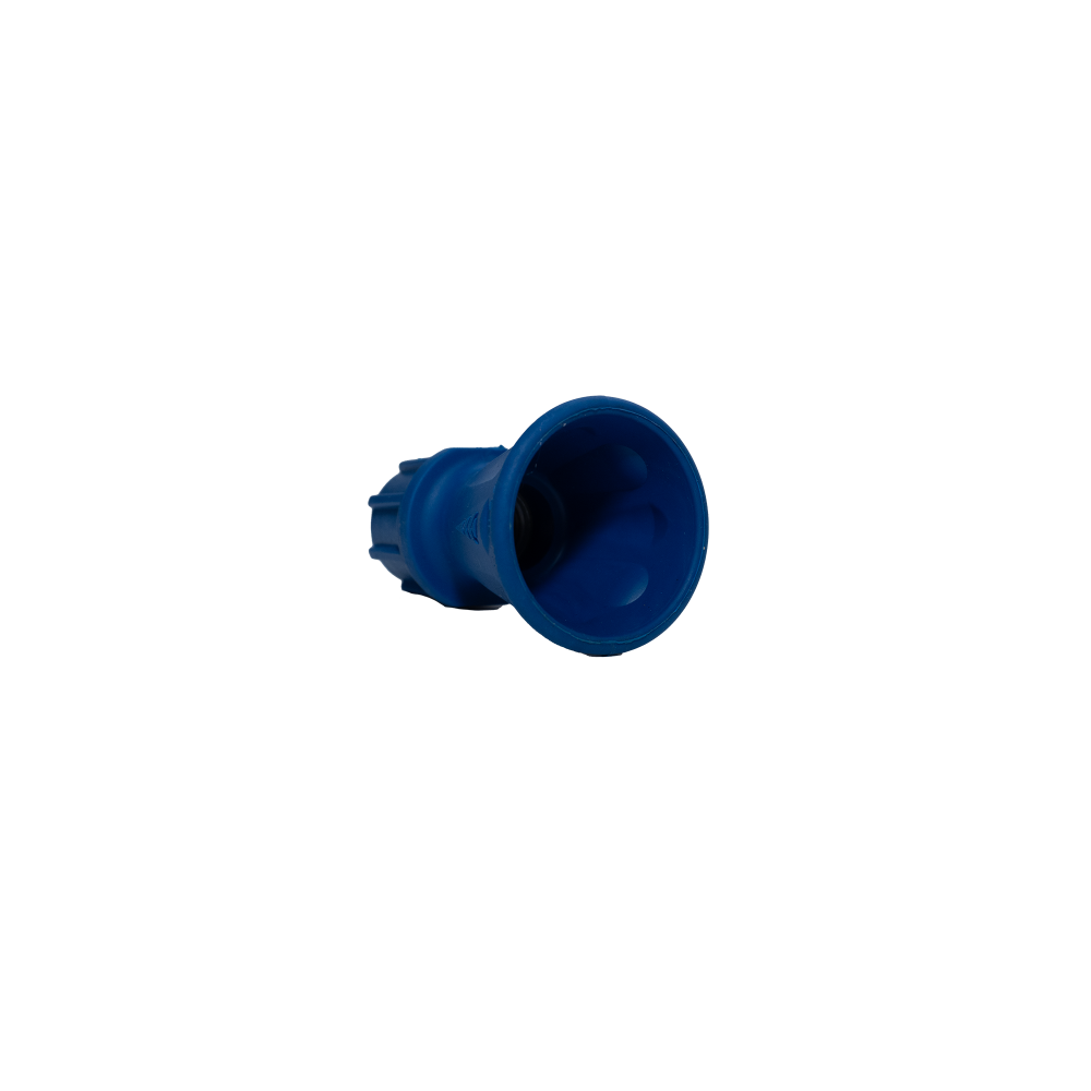 Protecție lance de presiune și duza din cauciuc 1/4" albastru [2]