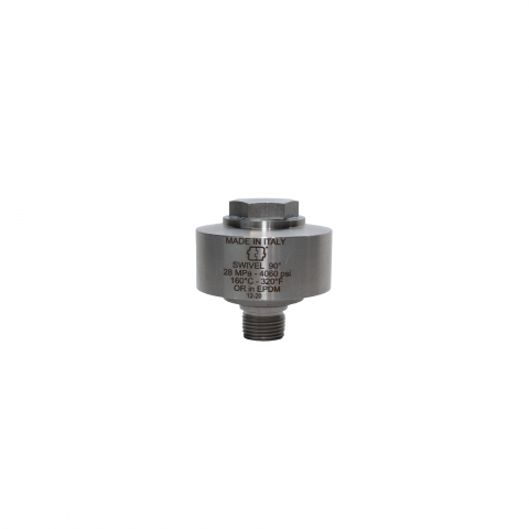 Piese și consumabile Piste Self Service - CUPLAJ Niplu Central Antirasucire Brat Furtun Rotativ Self Service 90° 3/8-3/8