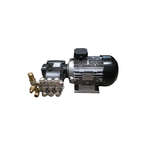 Aparate de spălat cu presiune - Ansamblu Motor Trifazic RAVEL 5.5 kW + Pompa HAWK NMT1520 + Supapă By-Pass VBT – Sistem Spălare cu Presiune 200 Bar Self-Service