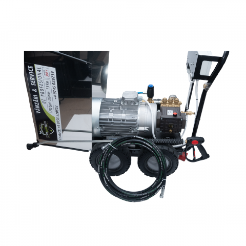 Aparatul de spălat cu presiune Inox TST 250 Bar, cu un debit de 21 litri/min și alimentare la 380 V [3]