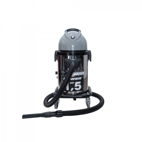 Aspiratoare profesionale - Aspirator industrial Tron Umed/Uscat cu 1 motor – Cuva inox 35L, 1.5 Hp, Fabricat în Italia