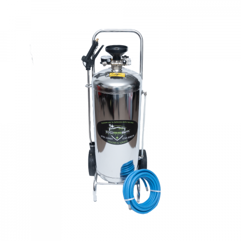 Altele - Nebulizator Profesional din Inox pentru Spumă de 50L – Sistem Precis de Dozare a Detergentului