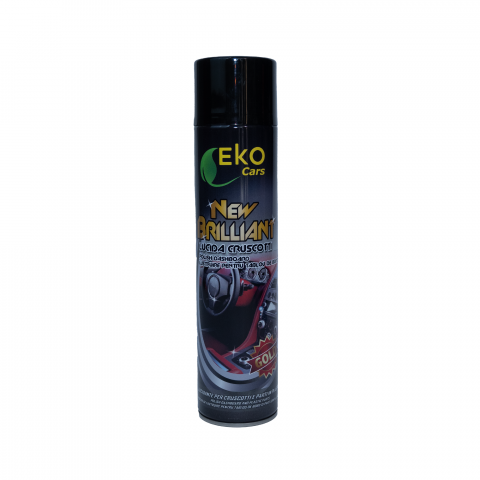 NEW BRILLIANT PARADISE  600 ML COSSEM PROFESSIONAL – Aerosol Spray pentru Lustruirea și Revigorarea Suprafațelor Auto [1]