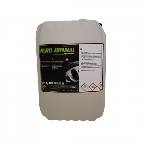 Detergenți Auto - Soluție Revigorantă Anvelope NERO GOMME 10 KG – Luciu și Protecție pentru Cauciucuri