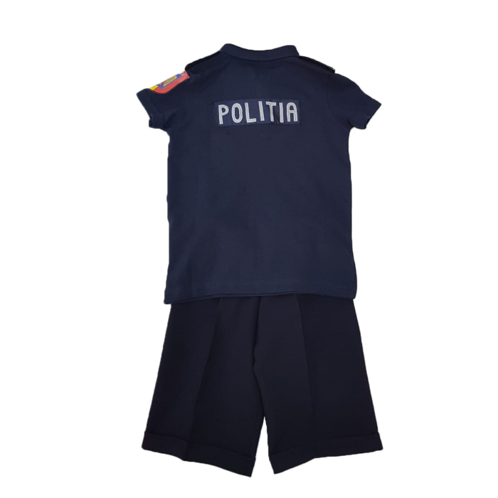 Costum Politist tricou bleumarin [2]
