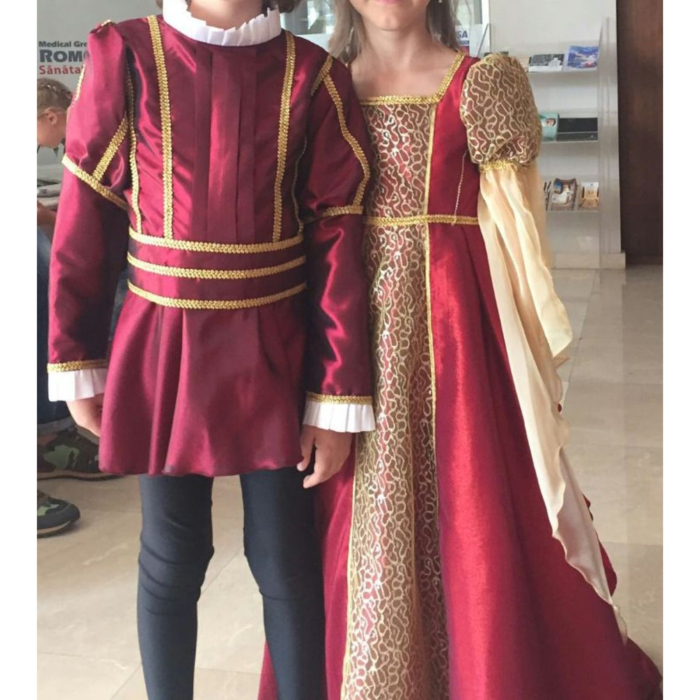 Rochita medievala fete Julieta (Romeo si Julieta) [2]