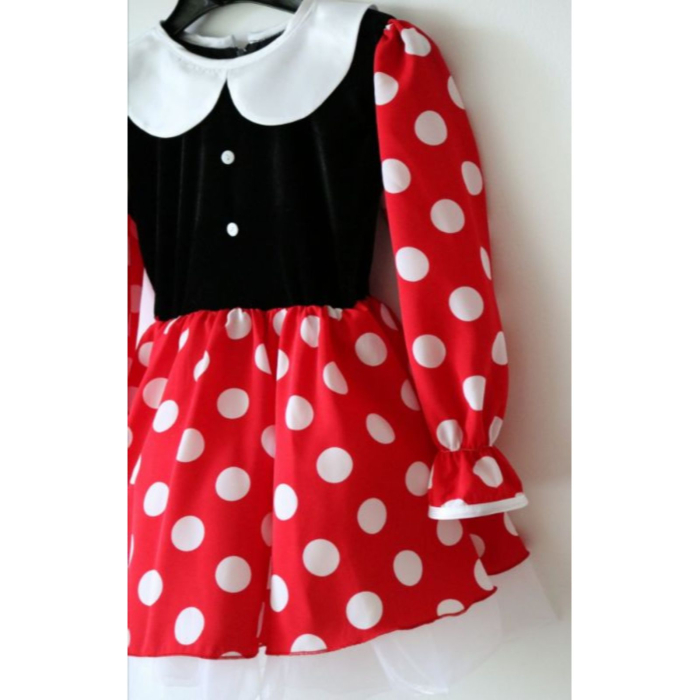Rochita Minnie Mouse cu maneca lunga [2]
