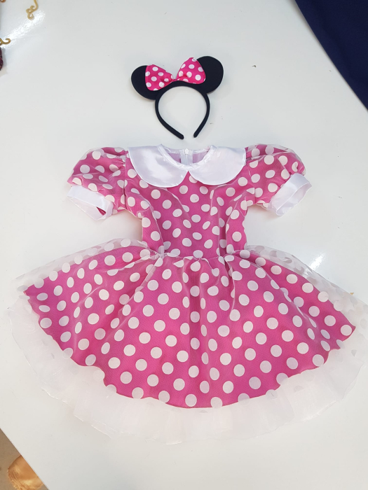 Rochita Minnie Mouse roz [3]