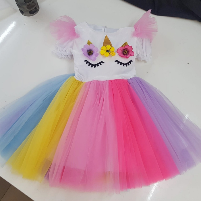 Rochita Unicorn cu bentita [3]