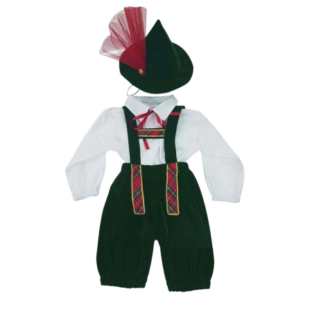 Baieti - Costum Baiat Bavarez - catifea