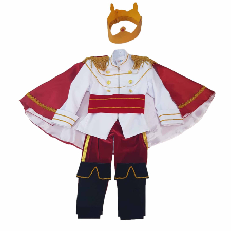 Printi - Costum Print alb-rosu William