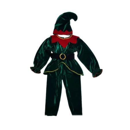 Costum Spiridus / Elf catifea