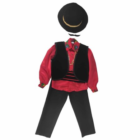 Baieti - Costum țigan - inflorat