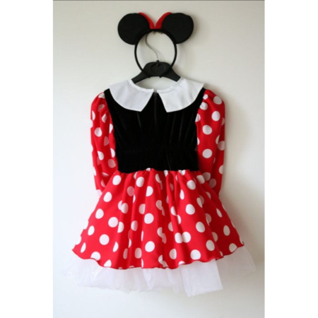 Rochita Minnie Mouse cu maneca lunga [2]