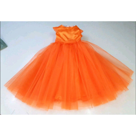 Printese - Rochita Printesa portocalie tulle
